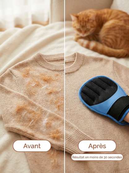 Gant Anti-Poils - Zéro Poils en 30 Secondes